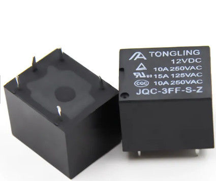 5 핀 5V 6V 9V 12V 24V T73 PCB는 15A 125VAC 고전력 전기 작은 중계기를 전달합니다
