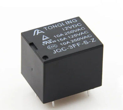 5 핀 5V 6V 9V 12V 24V T73 PCB는 15A 125VAC 고전력 전기 작은 중계기를 전달합니다